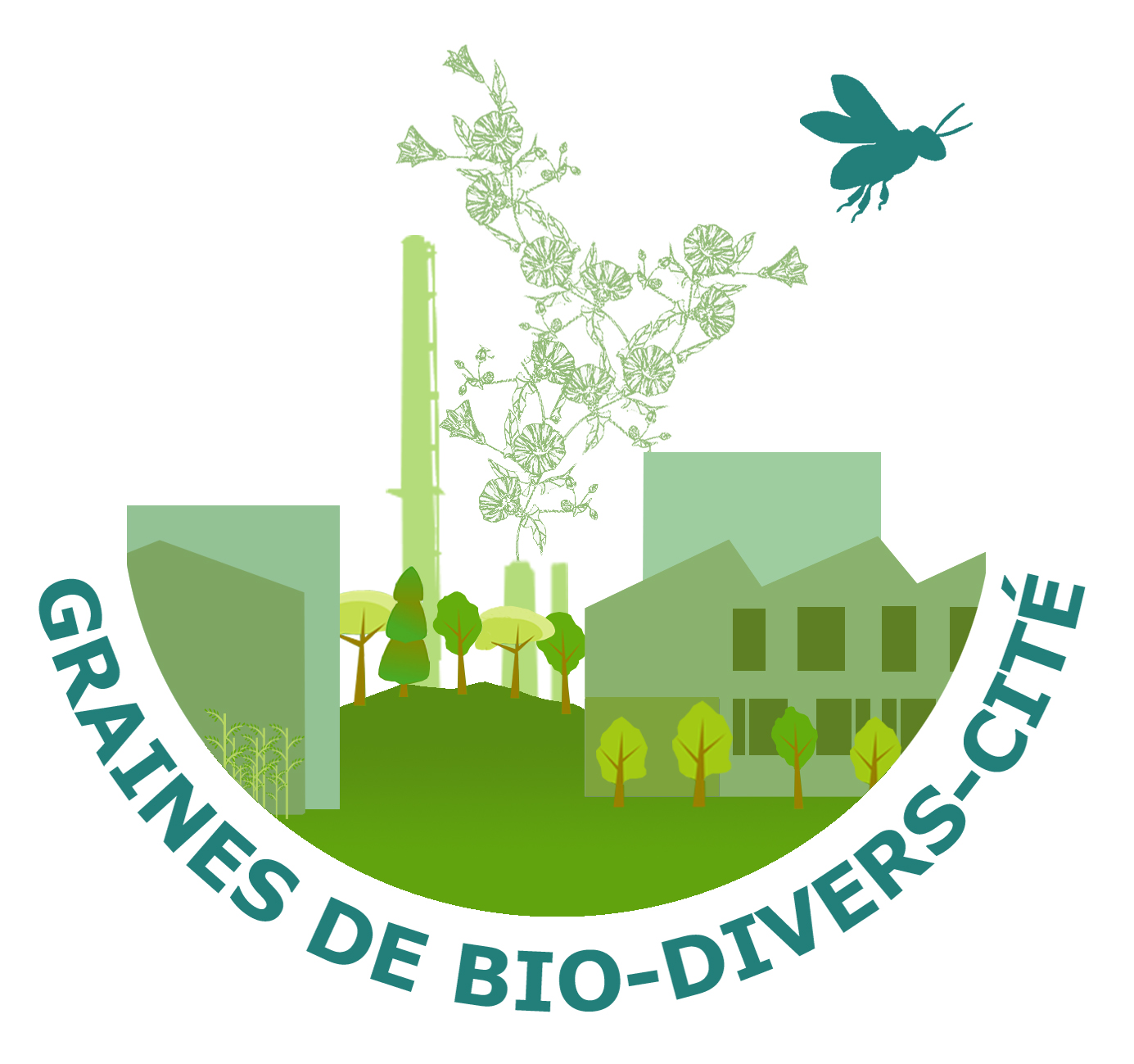 Logo Graines de Bio-Divers-Cité