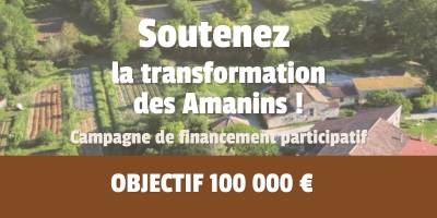 Campagne de financement participatif des Amanins